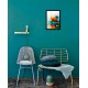 Quadro Poster Art Digital Alcohol Ink 3468