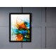 Quadro Poster Art Digital Alcohol Ink 3468