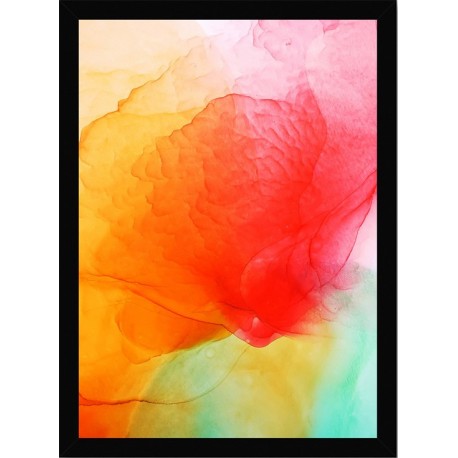 Quadro Poster Art Digital Alcohol Ink 3469