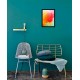 Quadro Poster Art Digital Alcohol Ink 3469