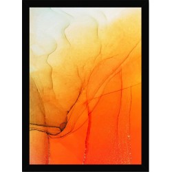 Quadro Poster Art Digital Alcohol Ink 3470