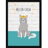 Quadro Poster Animais Gato 3482