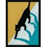 Quadro Poster Animais Gato 3490