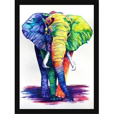 Quadro Poster Animais Elefante 3491