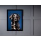 Quadro Poster Animais Cachorro 3517