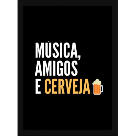 Quadro Poster Bebidas 3635
