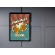 Quadro Poster Bebidas 3636