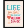 Quadro Poster Bebidas 3642