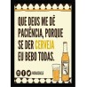 Quadro Poster Bebidas 3654