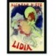 Quadro Poster The Belle Epoque Lidia