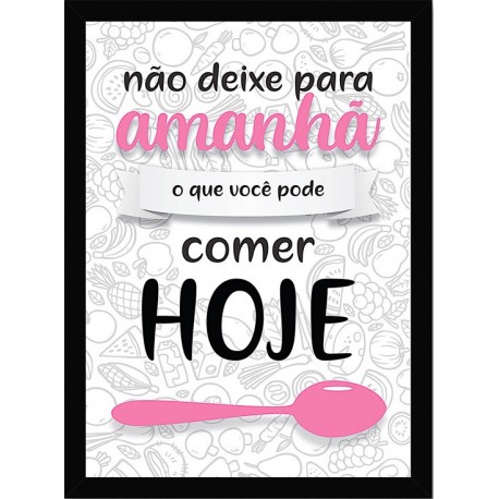 Quadro Poster Cozinha 3832