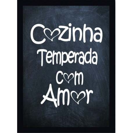 Quadro Poster Cozinha 3833