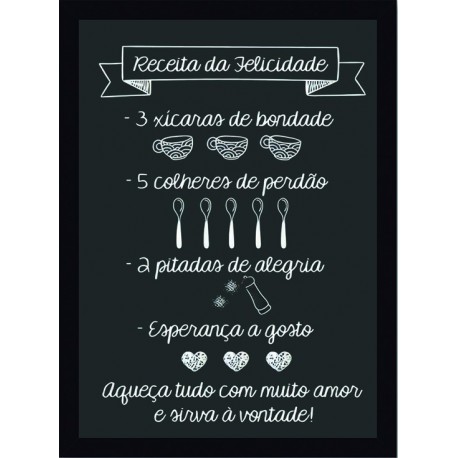 Quadro Poster Cozinha 3834