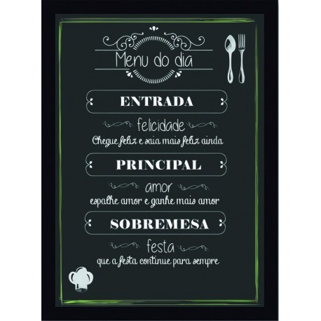 Quadro Poster Cozinha 3835