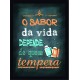 Quadro Poster Cozinha 3836