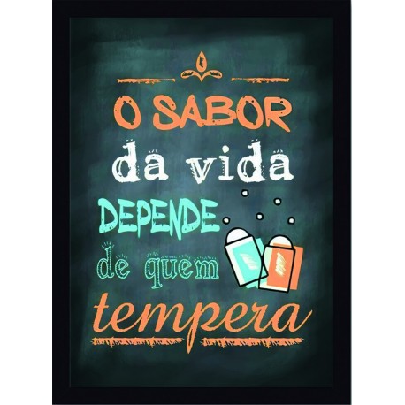 Quadro Poster Cozinha 3836