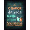 Quadro Poster Cozinha 3836