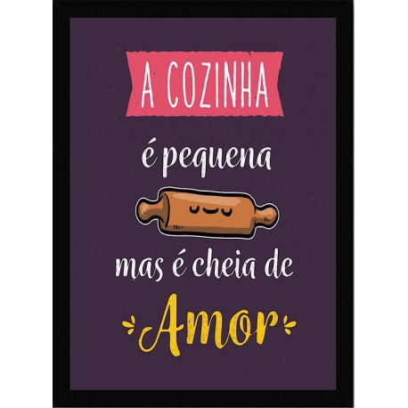 Quadro Poster Cozinha 3846