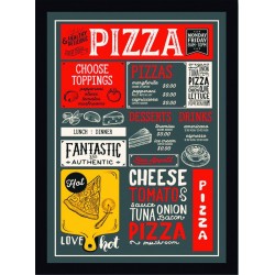 Quadro Poster Cozinha 3868