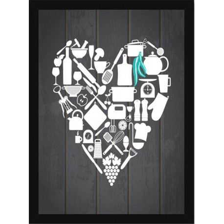 Quadro Poster Cozinha 3891