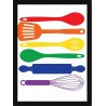 Quadro Poster Cozinha 3905