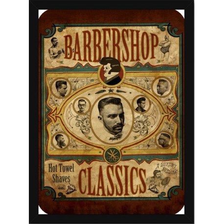 Quadro Poster Art Digital Negocios Barbearia 4010