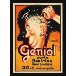 Quadro Poster Art Digital Negocios Barbearia 4012