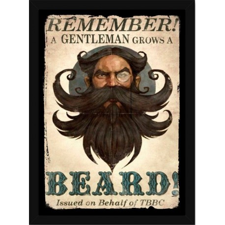 Quadro Poster Art Digital Negocios Barbearia 4023