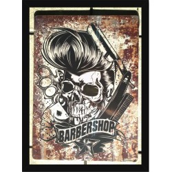 Quadro Poster Art Digital Negocios Barbearia 4024