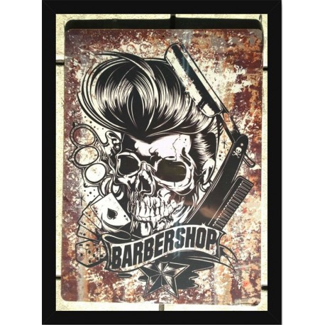 Quadro Poster Art Digital Negocios Barbearia 4024