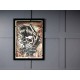 Quadro Poster Art Digital Negocios Barbearia 4024