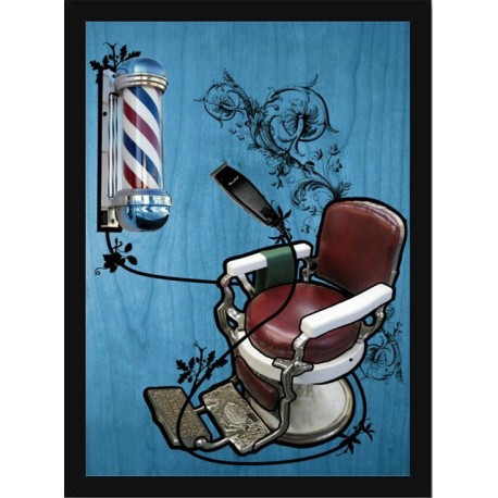 Quadro Poster Art Digital Negocios Barbearia 4025