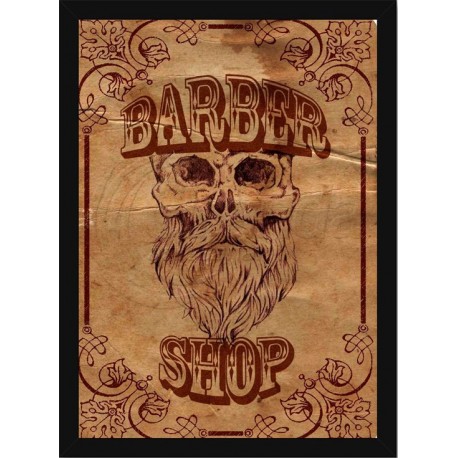 Quadro Poster Art Digital Negocios Barbearia 4026