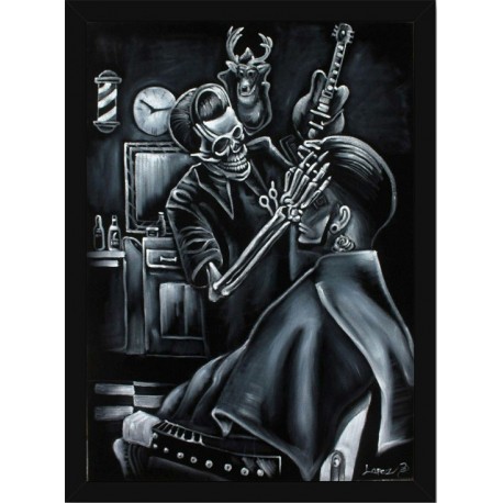 Quadro Poster Art Digital Negocios Barbearia 4027