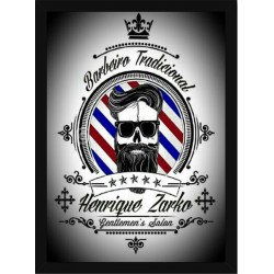 Quadro Poster Art Digital Negocios Barbearia 4029