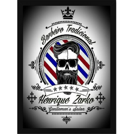 Quadro Poster Art Digital Negocios Barbearia 4029