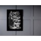 Quadro Poster Art Digital Negocios Barbearia 4034