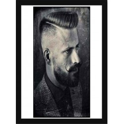 Quadro Poster Art Digital Negocios Barbearia 4037