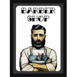 Quadro Poster Art Digital Negocios Barbearia 4038