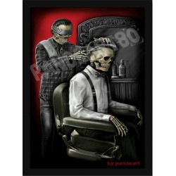 Quadro Poster Art Digital Negocios Barbearia 4040