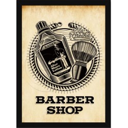 Quadro Poster Art Digital Negocios Barbearia 4056