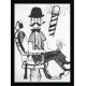 Quadro Poster Art Digital Negocios Barbearia 4072