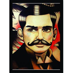 Quadro Poster Art Digital Negocios Barbearia 4081