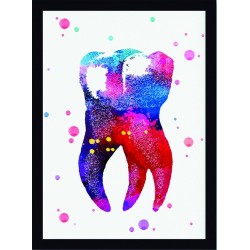 Quadro Poster Art Digital Negocios Odontologia 4124