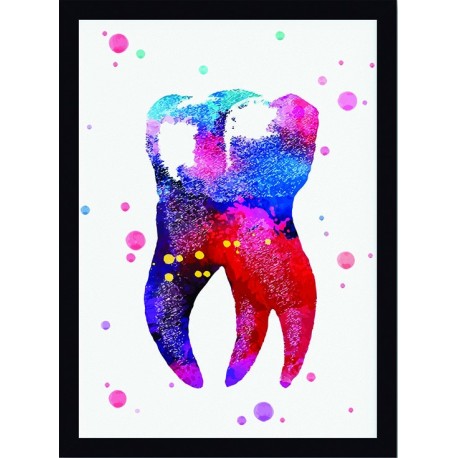 Quadro Poster Art Digital Negocios Odontologia 4124