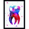 Quadro Poster Art Digital Negocios Odontologia 4124