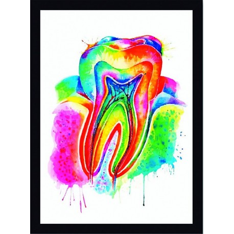 Quadro Poster Art Digital Negocios Odontologia 4125