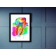 Quadro Poster Art Digital Negocios Odontologia 4125