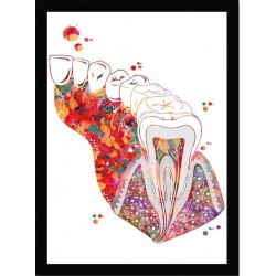 Quadro Poster Art Digital Negocios Odontologia 4131