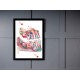Quadro Poster Art Digital Negocios Odontologia 4132